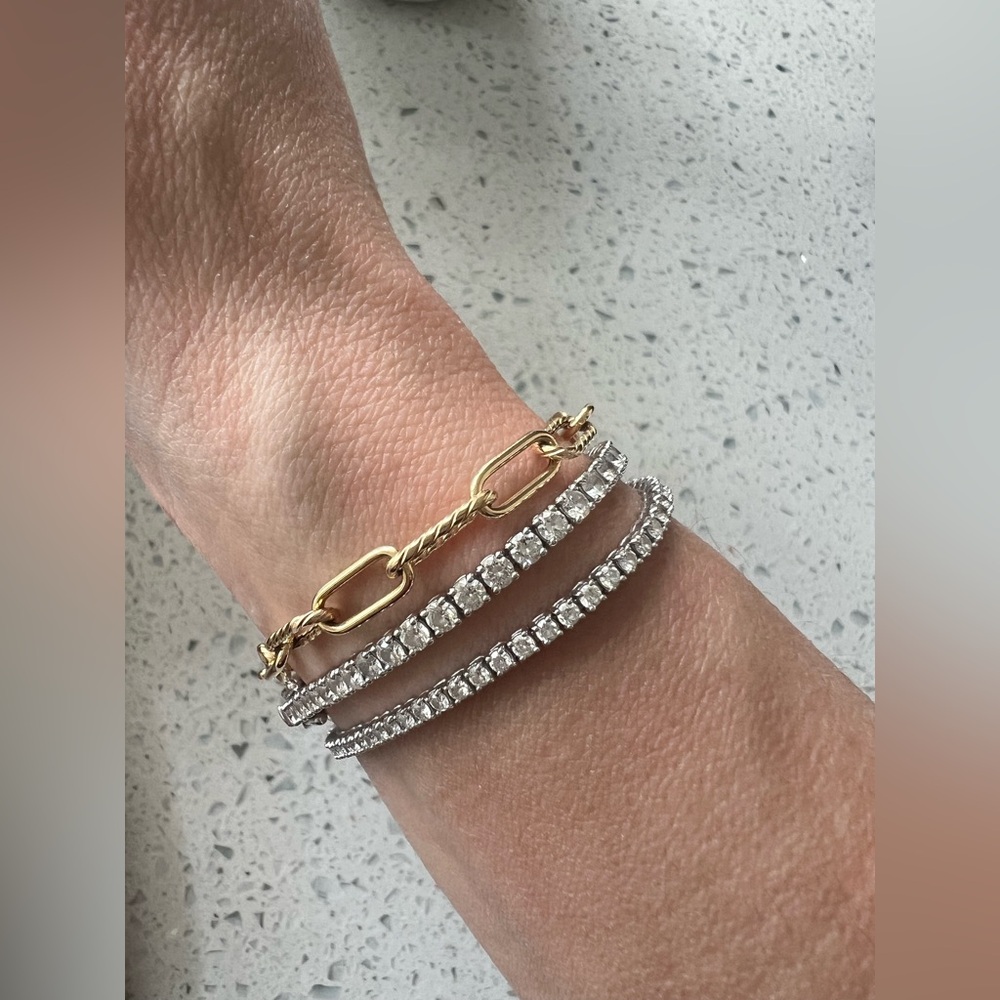 David Yurman DY Madison Link Bracelet in XS - Picture 13 of 15